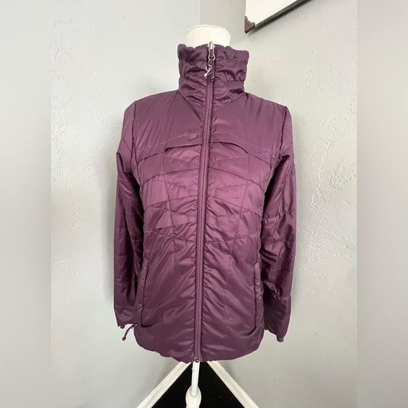 Columbia Jackets & Blazers - Columbia Purple Puffer Jacket with High Collar.  Size M